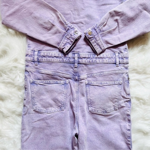 New! Rare IRO Nouka Zip Up Denim Jumpsuit - Picture 11 of 13